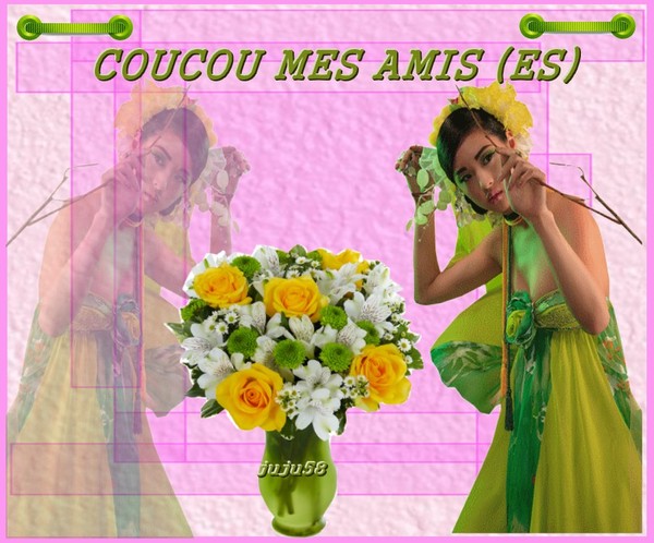 Création coucou les amis