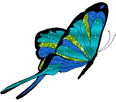 papillon scintillant