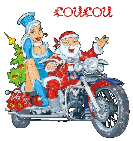 Père noel à moto - Centerblog